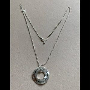 Silver necklace